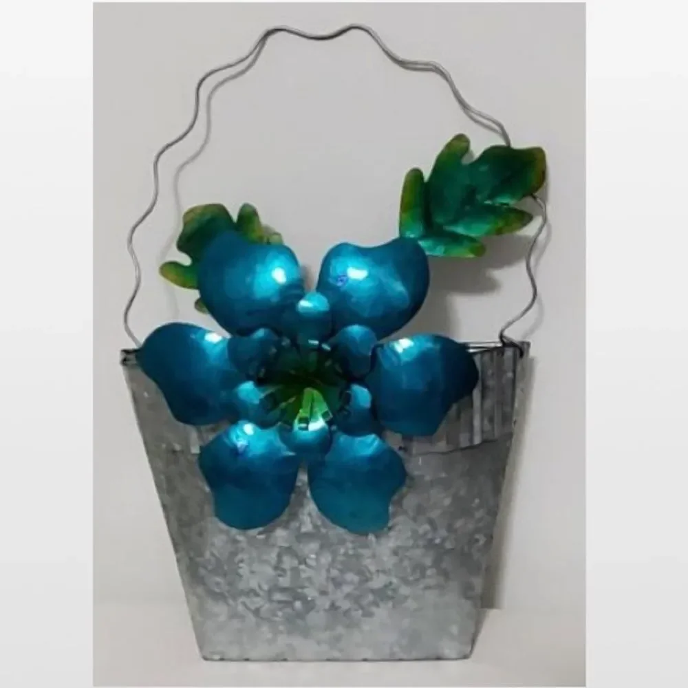 New Flower Hanger Home Metal Décor